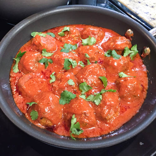 Coconut Curry Meatballs