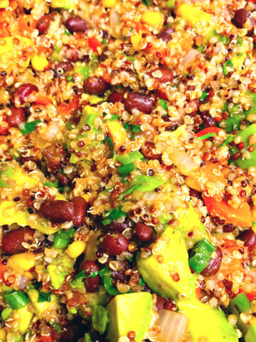 Close up of Mexican Quinoa